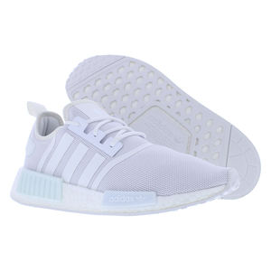 Adidas NMD_R1 <b>Mens</b> <b>Shoes</b> Color: Cloud <b>White</b>/Cloud <b>White</b>/Cloud <b>White</b> 100% Authentic - Product Image 5