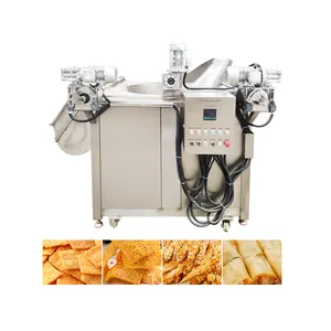 Verified Manufacture Kettle Indonesian Papad Potato Chips Appalam Papad Frying Soybean Making Machine