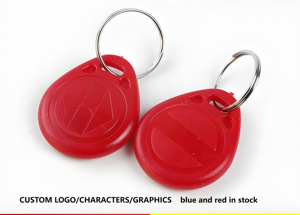 Portachiavi intelligente in plastica ABS per biglietto da visita per porta dell'hotel con portachiavi personalizzato 125kHz frequenza RFID - Product Image 3