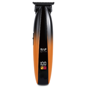 Tondeuse à cheveux sans fil rechargeable USB RAF 1200 mA avec affichage numérique, moteur magnétique haute vitesse, pour barbier et toilettage, modèle R.493, 1 produit inclus - Product Image 2