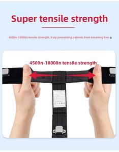 חגורת ריסון מגנטית חזקה לרגליים, מערכת קיבוע גמישה לגפיים, ציוד שיקום, ריסון לחולים - Product Image 5
