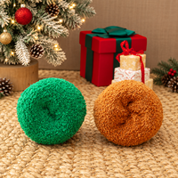 Chaussettes hautes de Noël pour femmes, chaussettes en peluche moelleuses au-dessus du genou, chaussettes longues fantaisie mignonnes pour les fêtes, chaussettes d'hiver pour la maison, cadeaux de Noël