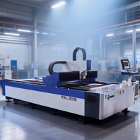 Machine de découpe laser fibre 1000W en promotion pour métal, moteur servo Yaskawa, refroidissement par eau, contrôle Cypcut, prend en charge les formats AI/PLT