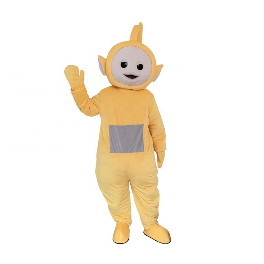 テレタビーズ 黄色イエロー 大人用 コスチューム ハロウィン コスプレ