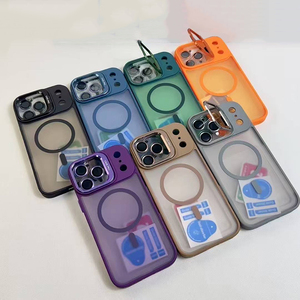 Máy ảnh khung chân đế cho iPhone 17 Pro Max bao gồm, cho iPhone 17 nam châm Matte trường hợp, máy ảnh Temper Glass Đối với iPhone 17 trường hợp không khí - Product Image 5