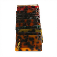 Feuille acrylique MMA 100% vierge, jaune, à grain de carapace de tortue, imprimé léopard, découpée au laser, 93,7% de transmission de la lumière