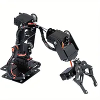 Kit de bras robotique mécanique 6DOF avec pince, kit de griffe, manipulateur DOF, pièces de robot industriel