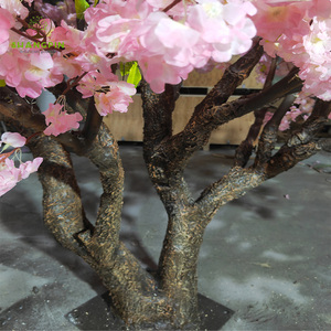 Albero di ciliegio artificiale personalizzato di 3 metri con fiori di <span class=keywords><strong>sakura</strong></span> rosa per decorazioni di hotel, centri commerciali, matrimoni, feste e Natale - Product Image 4