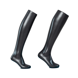 <span class=keywords><strong>Mannequin</strong></span> de <span class=keywords><strong>pied</strong></span> d'<span class=keywords><strong>homme</strong></span> en fibre de verre noir Offre Spéciale pour affichage de chaussettes - Product Image 2
