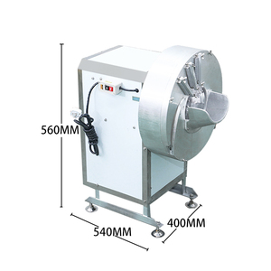 水果加工厂和面粉厂用带发动机的生姜切碎机萝卜切碎机机械 - Product Image 3