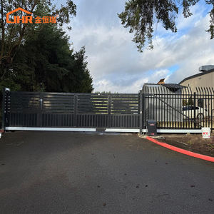 औद्योगिक प्रवेश और आउटडोर उपयोग के लिए आधुनिक डिजाइन पर्यावरण के अनुकूल सुविधाओं के साथ स्वचालित कैंटिलीवर स्लाइडिंग गेट - Product Image 2