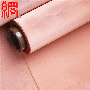 Tinh khiết Đồng dệt dây lưới màu đỏ đồng Micro lưới màn hình cho EMI và RFI che chắn - Product Image 5