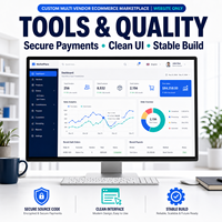 Diseño y Desarrollo de Sitios Web de Mercado de Comercio Electrónico Multivendedor Personalizados con Integración de Vendedores y Catálogo de Productos