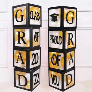 2023 graduation party decorative box balloons graduation balloon filling box