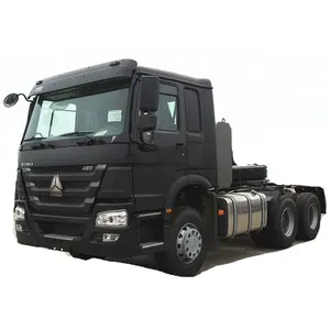 Low Price 6*4 Wheel 420 HP New Drive Sinotruk Howo Used Trailer Tractor Truck Head For Sale