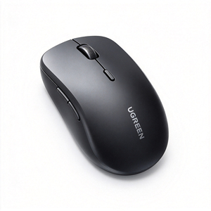 UGREEN Ergonomic Wireless <b>Mouse</b> MU002 Dual Mode 4 Adjustable DPI Side Buttons Office <b>Laptop</b> Computer <b>Mouse</b> - Product Image 2