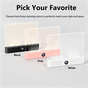 Lámpara de Lectura LED con Clip, Tamaño A4, Regulable, con Temporizador, Recargable por USB, Portátil, para Mesita de Noche - Product Image 5