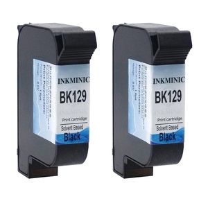 Cartucho de Tinta Negra Compatible BK129 a Base de Solvente con Chip para Impresoras Domino GX30i G230i G35i G20i Gx150i TIJ - Product Image 6