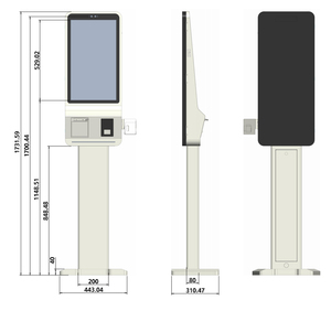 Kiosco de Autoservicio Sinmar con Pantalla Táctil AI, Punto de Venta, Computadora de Pago con Impresora - Product Image 5