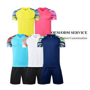 ชุดเตะฟุตบอลของผู้ชายชุดเสื้อเจอร์ซีย์เล่นฟุตบอลสำหรับฤดูร้อน - Product Image 2