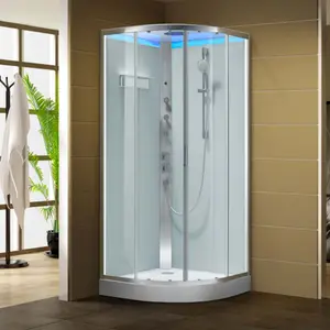 新しいデザインの棚 & ミラーガラスワンピースバスルームシャワールーム