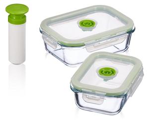 Glass Food Storage Containers Hand Held Vacuum Seal Food Storage Containers