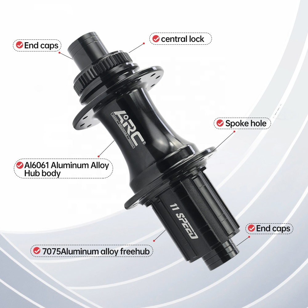 MT-046F/R ARC XDR Thru Axle Road Bike Hub - 12*100 12*142