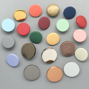 Wholesale Embossed logo Custom Metal Press Color Snap <strong>Button</strong> for Jacket - Product Image 1