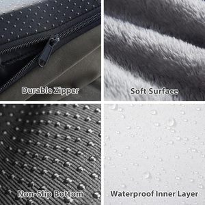 Grand lit orthopédique de luxe fait sur mesure Xl Xxl Xxxl <span class=keywords><strong>Indestructible</strong></span>, lavable, moelleux, géant, pour animaux de compagnie - Product Image 4