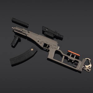 Modello in Metallo di Pistola Giocattolo LT Miniatura VSS 21CM Kit di Montaggio in Scala Die-cast Modello di Pistola in Metallo - Product Image 4