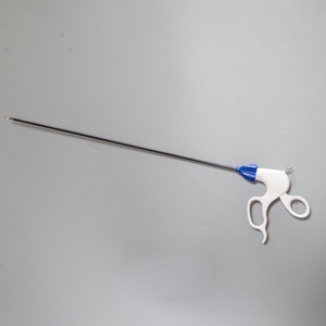 Wegwerp Laparoscopische Laparoscopische Gebogen Chirurgische Naaldhouder Forceps Chirurgische Instrumenten - Product Image 2