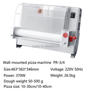 Productos Más Vendidos Hechos en China, Laminadora de Masa para Pizza de 10 Pulgadas, Máquina de Pizza Eléctrica de Acero Inoxidable, Asistente para Pizza - Product Image 3