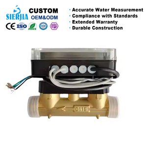 <span class=keywords><strong>2025</strong></span> nóng bán DN15 Brass siêu âm đo lưu lượng siêu âm thông minh đồng hồ nước với van điều khiển RS485 Lora thông tin liên lạc - Product Image 5