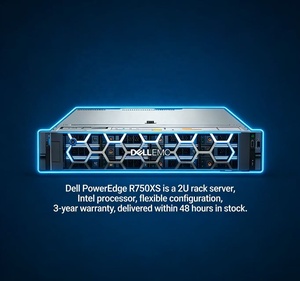 Serveur <span class=keywords><strong>Dell</strong></span> R750xs 2U, 16x2.5"+8x2.5 baies NVMe/SAS, 1 To DDR4, alimentation 1100W Titanium, IDRAC9 pour l'inédition d'IA et le Big Data - Product Image 1