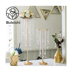 Wedding Decoration Supplies Flower Stand Gold Silver Color Party Decoration Supplies Centerpieces for Wedding