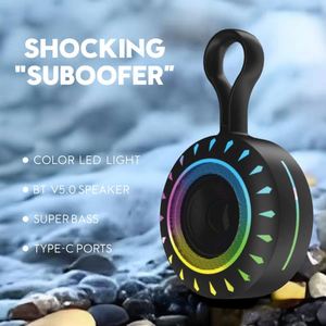 Nuevo Altavoz Inalámbrico LED Portátil Mini con Sonido Estéreo Impermeable, Altavoz para Exteriores - Product Image 2