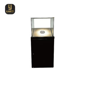 Vitrine de musée sur mesure avec système d'éclairage LED à fibre optique, sans rayonnement UV ni IR pour objets sensibles - Product Image 6