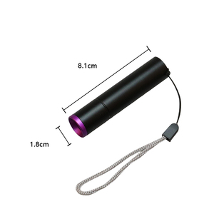 Mini 365nm lampe <span class=keywords><strong>de</strong></span> poche UV USB Rechargeable UV torche lumière Pet urine lampe UV pour chat argent <span class=keywords><strong>minerai</strong></span> Scorpion détection <span class=keywords><strong>de</strong></span> fuite - Product Image 2