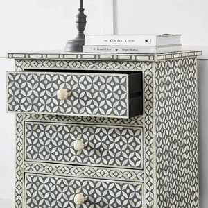 Buffet de salon indien en incrustation d'os fait à la main best-seller - Product Image 3