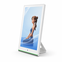 Pantalla Digital de Recepción con IA, Pantalla Táctil de 15.6 Pulgadas, Señalización Digital con Reconocimiento Facial e Interacción por Voz para Bancos y Museos