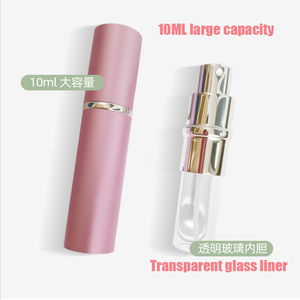 Cylindrical Rotary <b>Perfume</b> Tube 10ml Flat Head Anodized Aluminum <b>Mini</b> Makeup Sub Bottle Wholesale - Product Image 5
