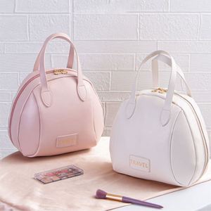 Sac de maquillage portable pour femmes, sac de rangement de grande capacité, sac à main de vacances, sac imperméable - Product Image 6