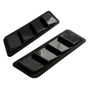 Juego de 3 Cubiertas para Ventilaciones de Coche y Camioneta, Cubierta para Capó + Cubiertas para Ventilaciones Laterales, Accesorios Universales para Coche, Decoración Exterior - Product Image 6