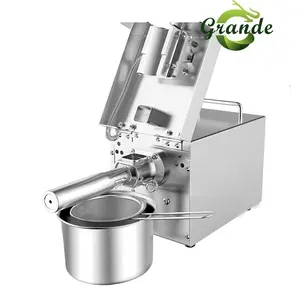 Máquina automática de extracción de aceite de semilla de Moringa, prensadora de aceite Manual de Mini aceite de oliva/cacahuete/girasol/sésamo