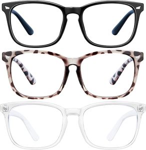Lunettes carrées transparentes légères et mates pour femmes et hommes - Product Image 3