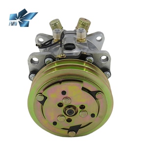 Compresor de Aire Acondicionado para Automóvil SD5L09 5H09 505 AC, Universal para Tractor, Excavadora, Camión de Trabajo Pesado - Product Image 3