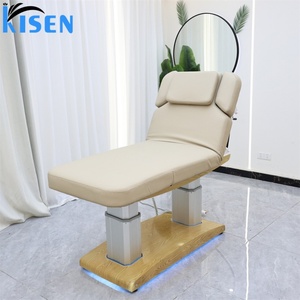 KISEN - Lit de massage électrique inclinable et réglable en hauteur avec base en acier inoxydable pour salon de beauté et soins du visage - Product Image 5