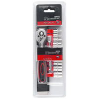 Kit de douilles universelles à cliquet réglables de divers types, clé dynamométrique hexagonale, jeu de douilles 21 mm en acier chromé, coffret combiné OEM