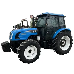 mini china LS used farm tractor HP100 4WD with low price