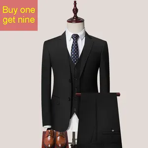 The Newest Custom Autumn Formal Tuxedo Suits Slim Fit Men Business Suit